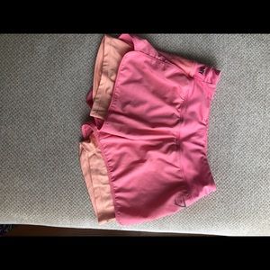GymShark athletic shorts with spandex liner!